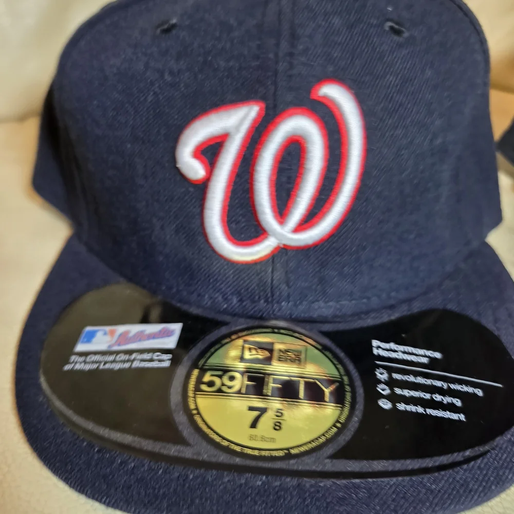 Washington Nationals Hat Cap NewEra 59Fifty MLB Official OnField Fitted ALL SIZ - Picture 4 of 6